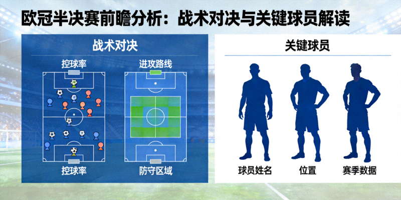 欧冠半决赛前瞻分析：战术对决与关键球员解读